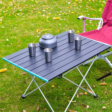 Load image into Gallery viewer, Ultralight Portable Folding Camping Table Foldable Outdoor Dinner Desk High Strength Aluminum Alloy For Garden Party Picnic BBQ
