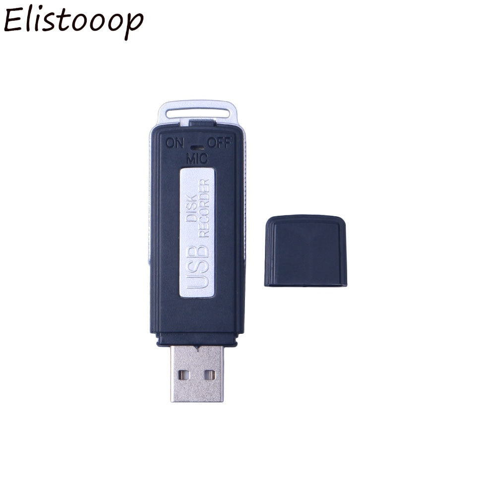 2 in 1 Mini Rechargeable USB Pen Key Audio Voice Recorder USB Voice Recording 70hours USB Voice Recorder for Windows U Disk