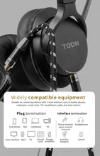 Load image into Gallery viewer, TODN Aux Cable Jack 3.5MM To 3.5MM Audio Cable Jack Speaker Cable For iPhone Computer Car Speaker For iPad For Huawei Xiaomi
