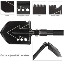 Load image into Gallery viewer, Folding Camping Axe Shovel Set; Portable Multi-Function Tool; Survival w/Waist Pack
