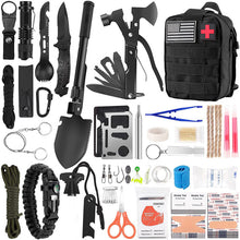 Load image into Gallery viewer, Survival First Aid Kit 142Pcs IFAK; Outdoor Emergency Trauma Bag
