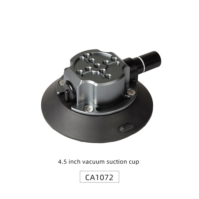 Aluminum Alloy Suction Cup ABS Vacuum Pump 40KG Ultra-Strong Suction for Gopro Outdoor Sports Camera Photography Shooting