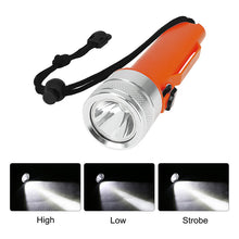 Load image into Gallery viewer, 3800 Lumens LED Diving Flashlight; XM-L T6 Waterproof Underwater Scuba
